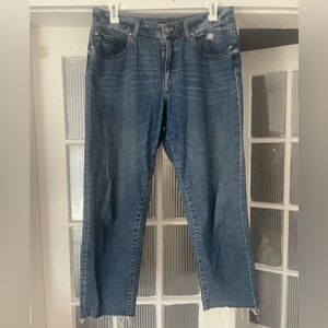 Talbots Everyday Relaxed Distressed Denim Jean